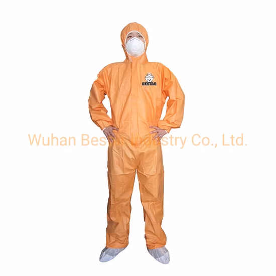 En 14126 Cat III Type 5b/6b Chemical Coverall