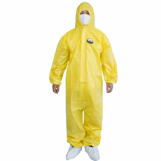 Disposable Nonwoven Spp Polypropylene Economic Breathable Coverall